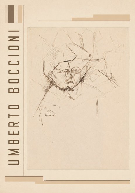 Umberto Boccioni Head Study No2 - Plakát