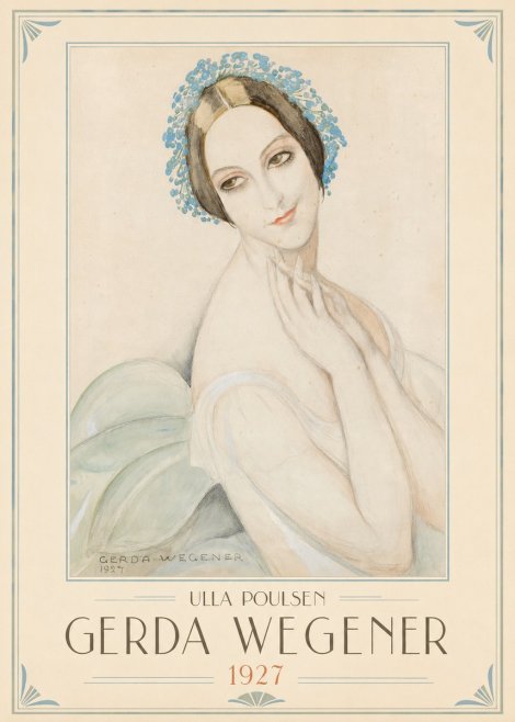 Gerda Wegener Ulla Poulsen No1 - Plakát