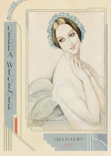 Gerda Wegener Ulla Poulsen No2 - Plakát