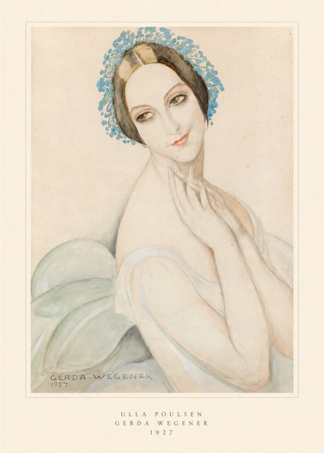 Gerda Wegener Ulla Poulsen No6 - Plakát