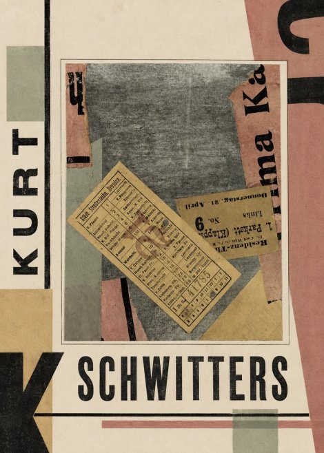 Kurt Schwitters Merz Collage No5 - Plakát