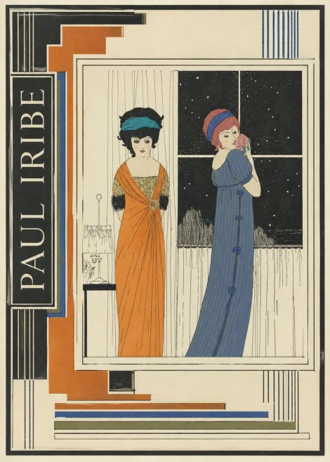 Paul Iribe Evening Elegance No2 - Plakát