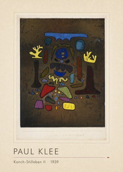Paul Klee Konch-stilleben Ii No1 - Plakát
