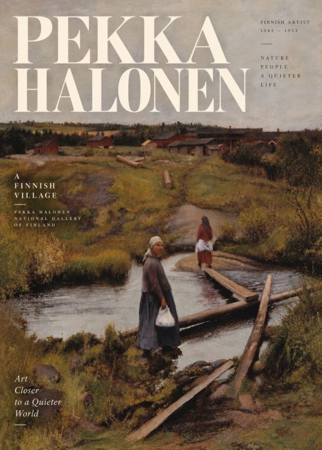 Pekka Halonen A Finnish Village No3 - Plakát