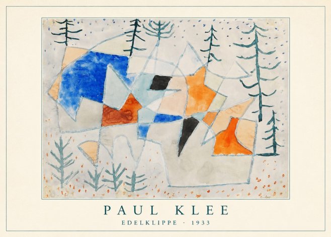 Paul Klee Edelklippe No3 - Plakát