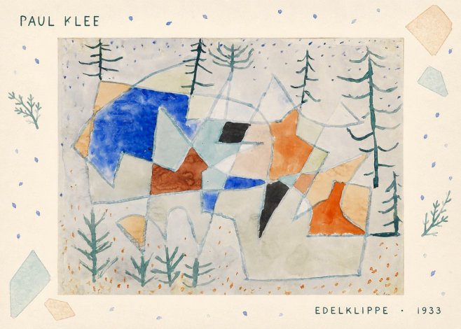 Paul Klee Edelklippe No5 - Plakát