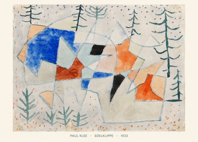 Paul Klee Edelklippe No6 - Plakát