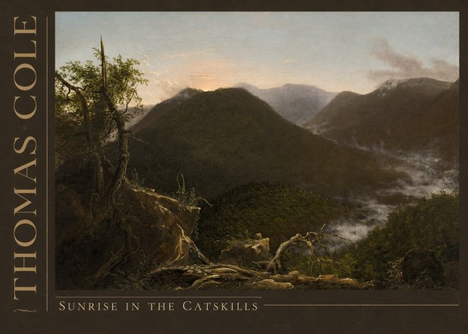 Thomas Cole Sunrise in the Catskills II No3 - Plakát