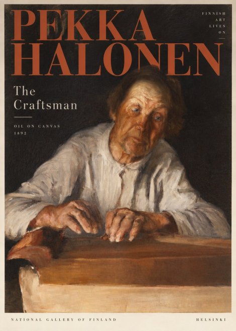 Pekka Halonen The Old Man No5 - Plakát