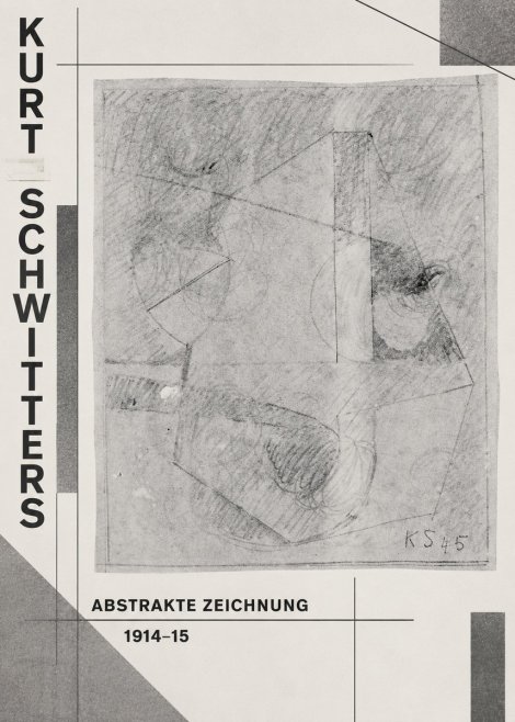 Kurt Schwitters Abstrakte Zeichnung No2 - Plakát