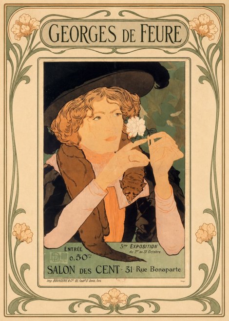 Georges de Feure Georges De Feure III No1 - Plakát