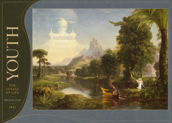 Thomas Cole The Voyage of Life: Youth V No3 - Plakát