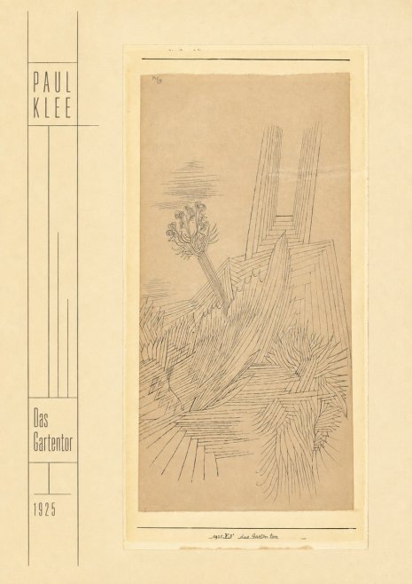 Paul Klee Das Gartentor II No4 - Plakát