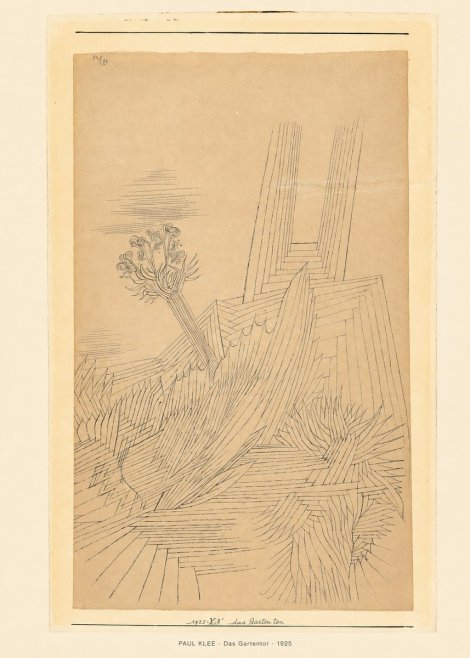 Paul Klee Das Gartentor II No6 - Plakát