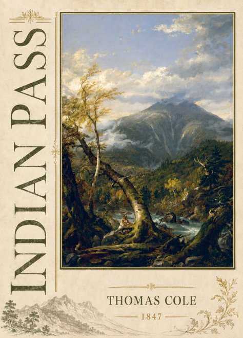 Thomas Cole Indian Pass II No2 - Plakát