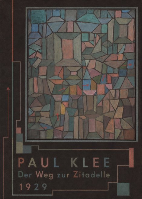 Paul Klee Der Weg Zur Zitadelle No2 - Plakát