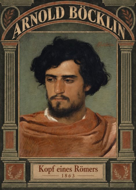 Arnold Böcklin Kopf Eines Römers No6 - Plakát