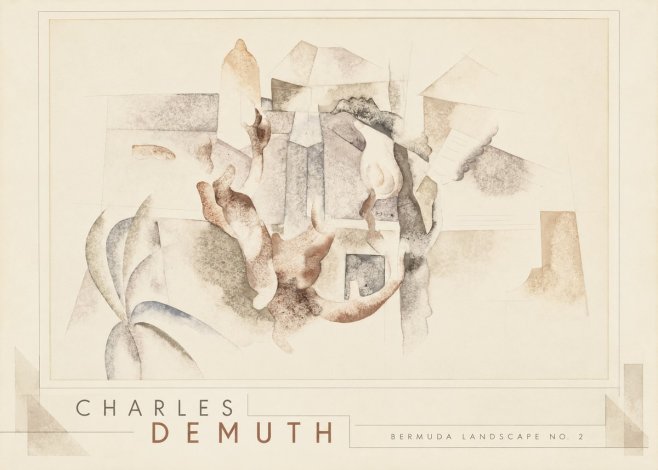 Charles Demuth Bermuda Landscape No. 2 No3 - Plakát