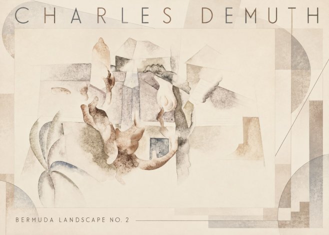 Charles Demuth Bermuda Landscape No. 2 No5 - Plakát