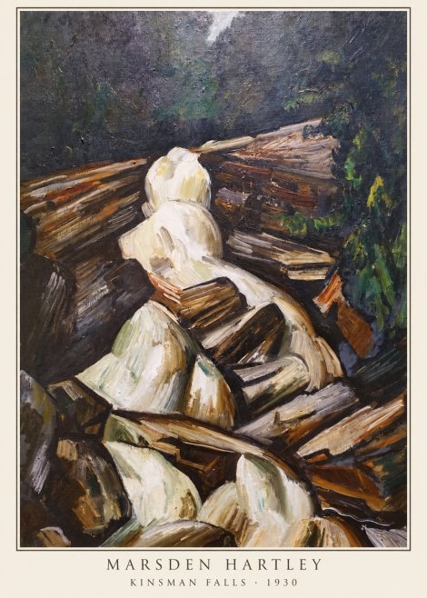 Marsden Hartley Kinsman Falls No6 - Plakát