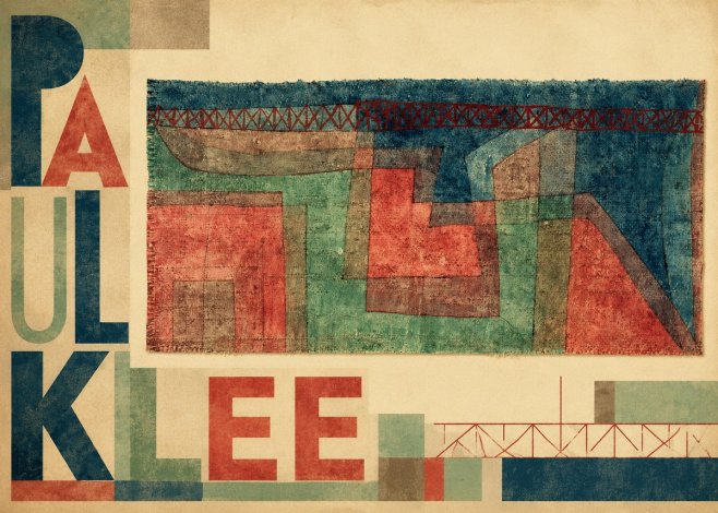 Paul Klee Textile Picture No4 - Plakát