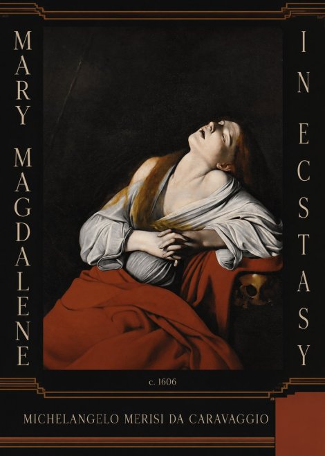 Michelangelo Merisi da Caravaggio Mary Magdalene in Ecstasy No4 - Plakát