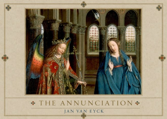 Jan van Eyck The Annunciation II No3 - Plakát