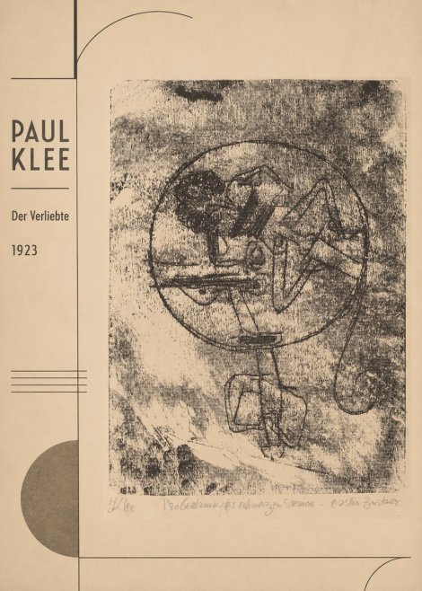 Paul Klee Der Verliebte III No2 - Plakát