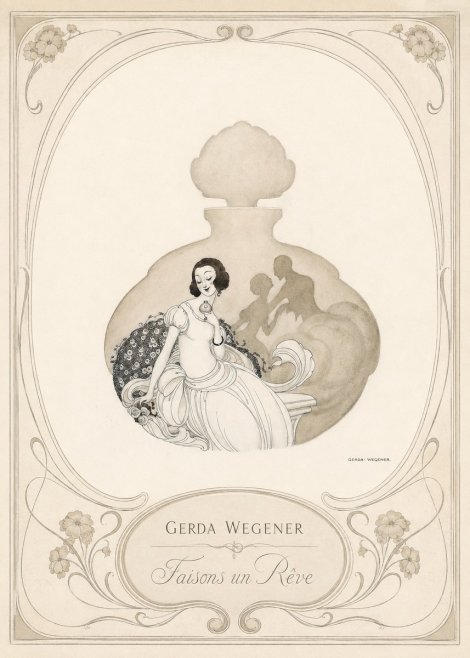 Gerda Wegener Faisons Un Rêve No3 - Plakát