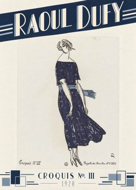 Raoul Dufy Croquis N°. Iii No5 - Plakát