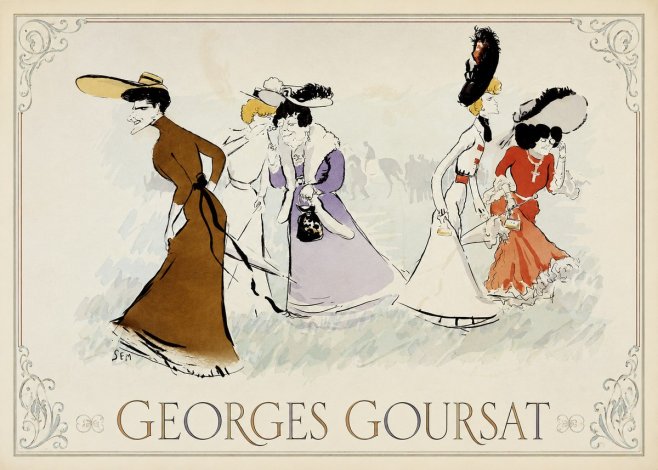Georges Goursat Georges Goursat VII No1 - Plakát