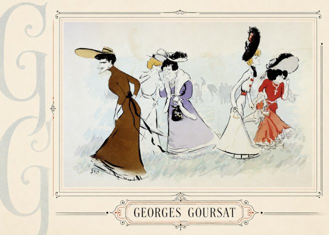 Georges Goursat Georges Goursat VII No4 - Plakát