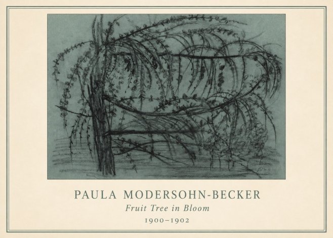 Paula Modersohn-Becker Fruit Tree in Bloom No3 - Plakát