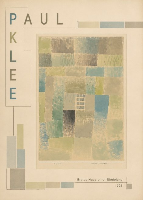 Paul Klee Erstes Haus Einer Siedelung No3 - Plakát
