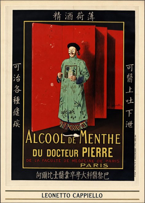 Leonetto Cappiello Alcool De Menthe Du Docteur Pierre No6 - Plakát