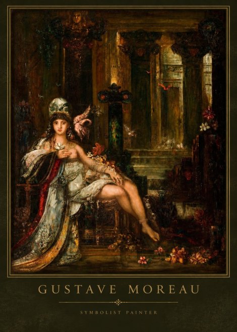 Gustave Moreau Salome III No3 - Plakát