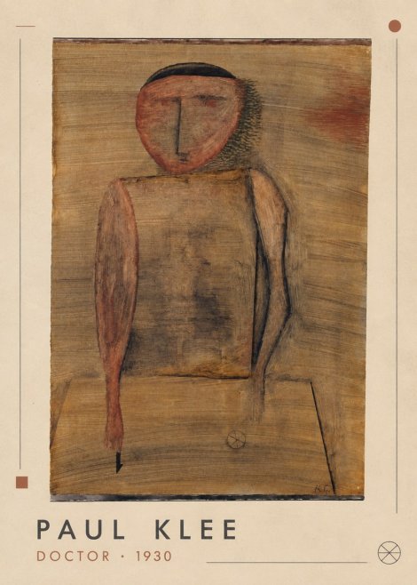 Paul Klee Doctor No3 - Plakát