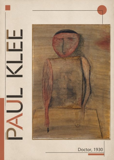 Paul Klee Doctor No6 - Plakát