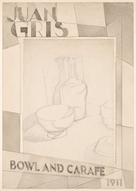 Juan Gris Bowl and Carafe No2 - Plakát