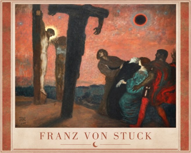 Franz von Stuck Crucifixion No2 - Plakát