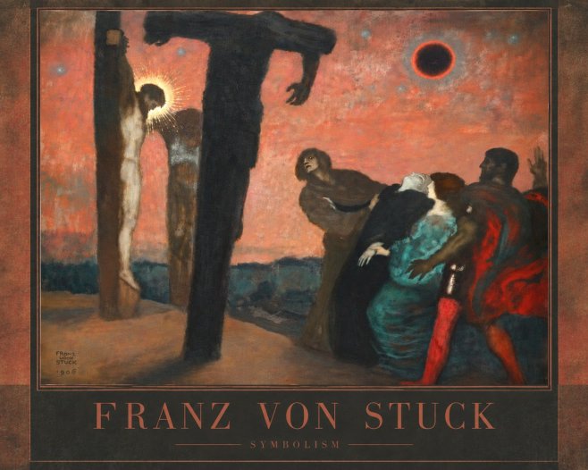 Franz von Stuck Crucifixion No5 - Plakát