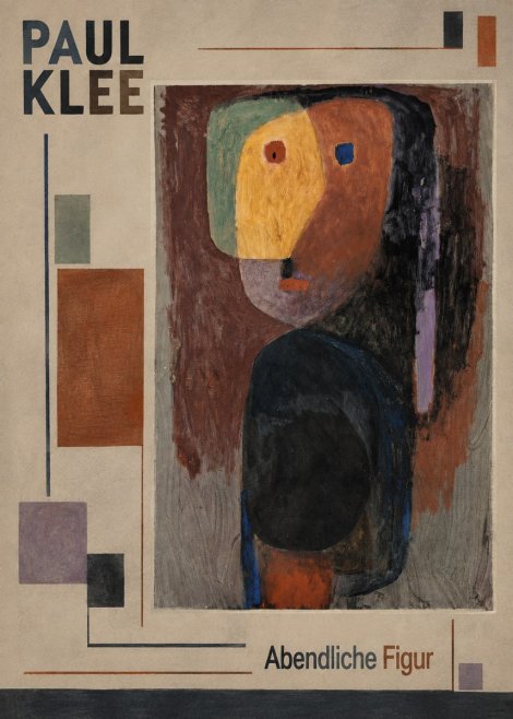 Paul Klee Abendliche Figur No2 - Plakát