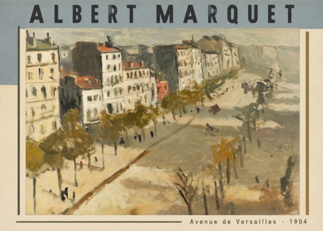 Albert Marquet Avenue De Versailles · 1904 No3 - Plakát