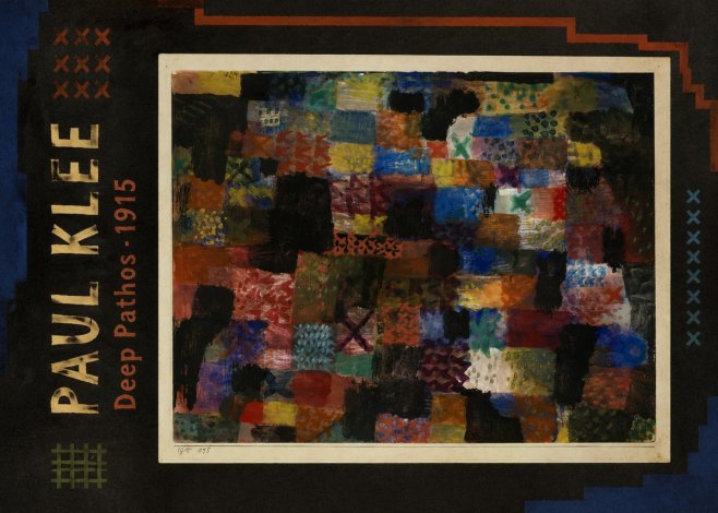 Paul Klee Deep Pathos No4 - Plakát