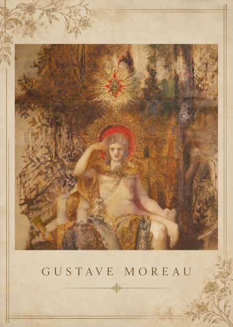 Gustave Moreau Jupiter and Semele III No2 - Plakát
