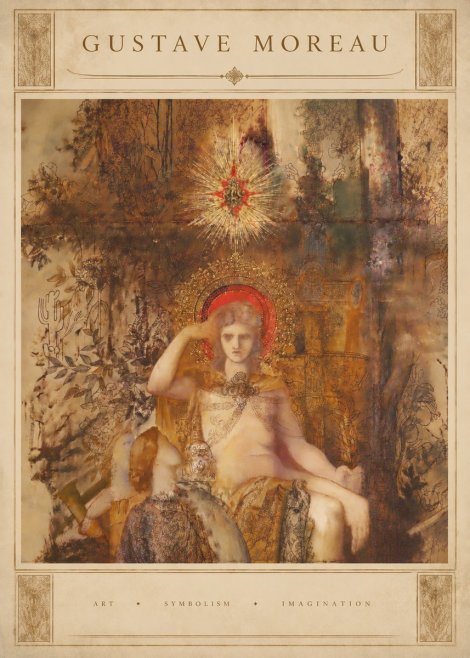 Gustave Moreau Jupiter and Semele III No6 - Plakát