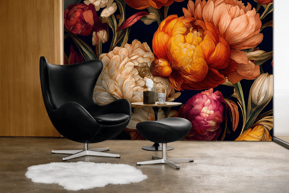 Floral Tundra Tapestry