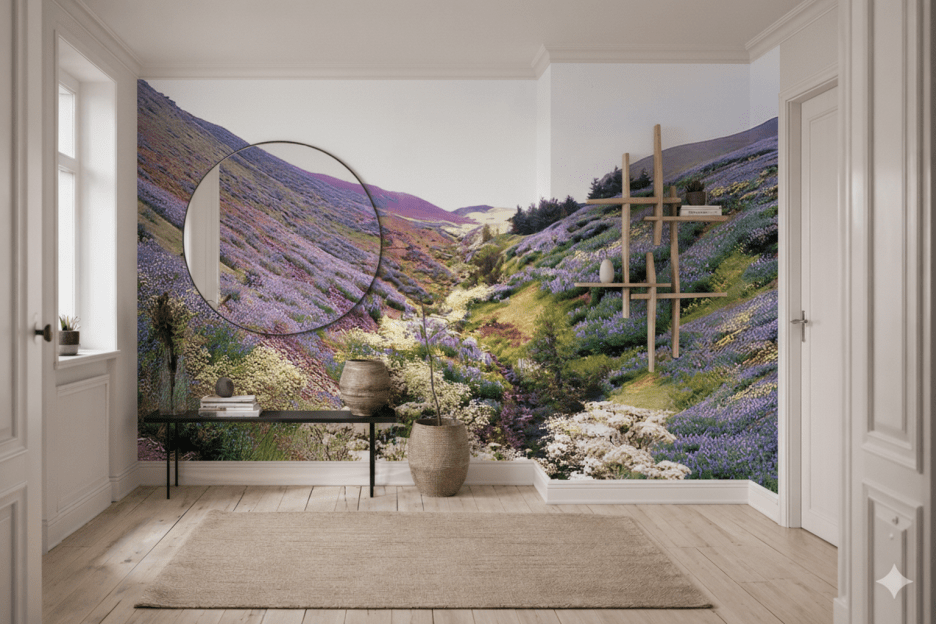 Lush Valley Tapestry