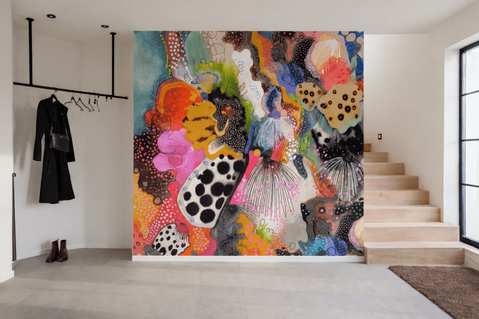 Vibrant Fractal Garden