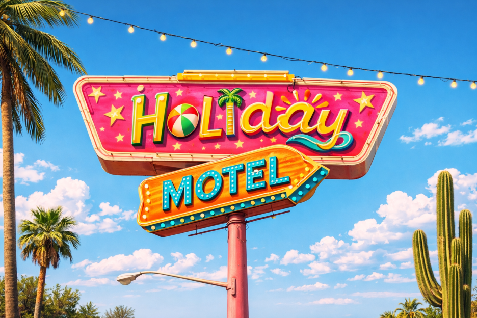 Retro Signage Vibe